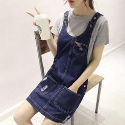 日韩牛仔吊带裙美女视频,牛仔吊带裙美女风采展示